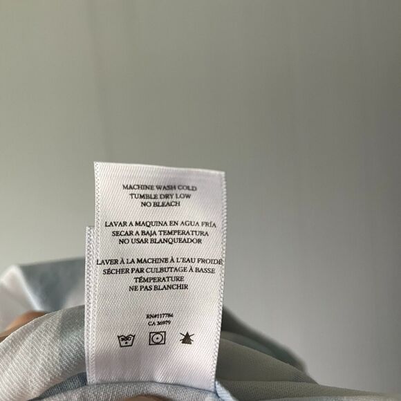 Rails Uli Tunic Lace Up Block Stripe Nautical Size Medium Lyocell Relaxed Fit - Picture 15 of 16